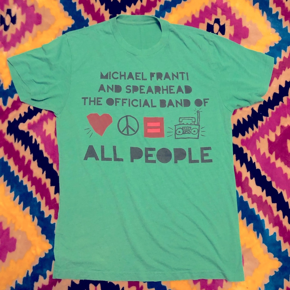 Spearhead tour tee shirt 1990